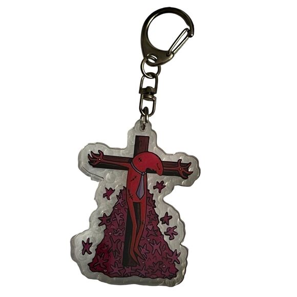 Smiling Friends Crucified Allan Blibley Control Episode One Acyrlic Keychain - Picture 8 of 8